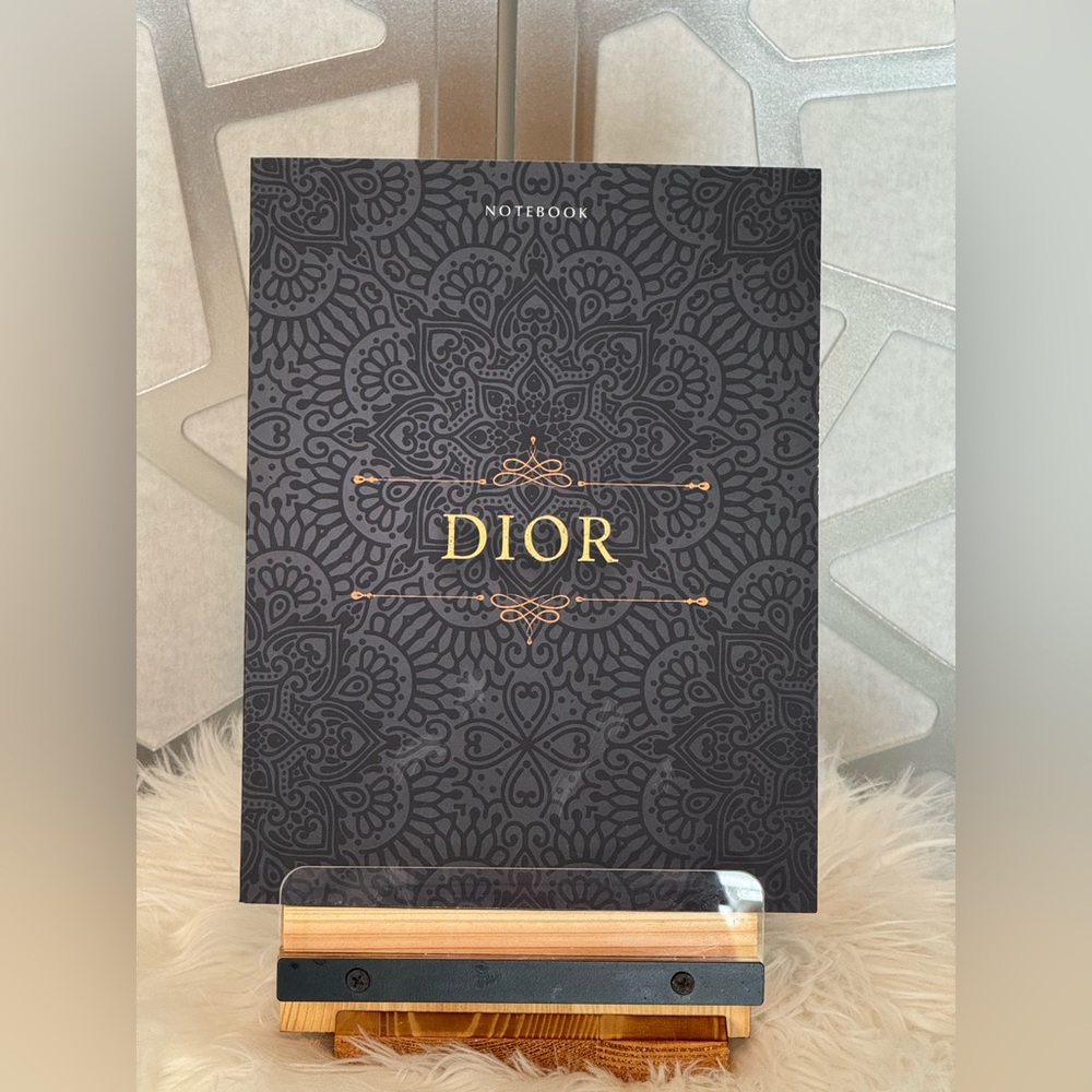 Black and Gold Notebook